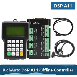 RichAuto DSP A11 CNC controller A11S A11E A11C 3 Axis Motion Controller Remote For CNC Engraving Cutting English Version