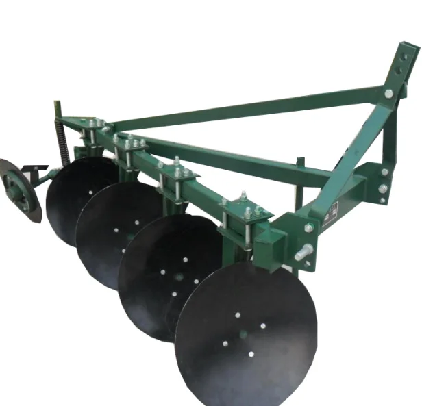 1LY-525 Disc Ploughing Machine With 5 Blades Mini Plough Gearbox Farm Equipment For Agriculture 250-300mm Depth Of Cut
