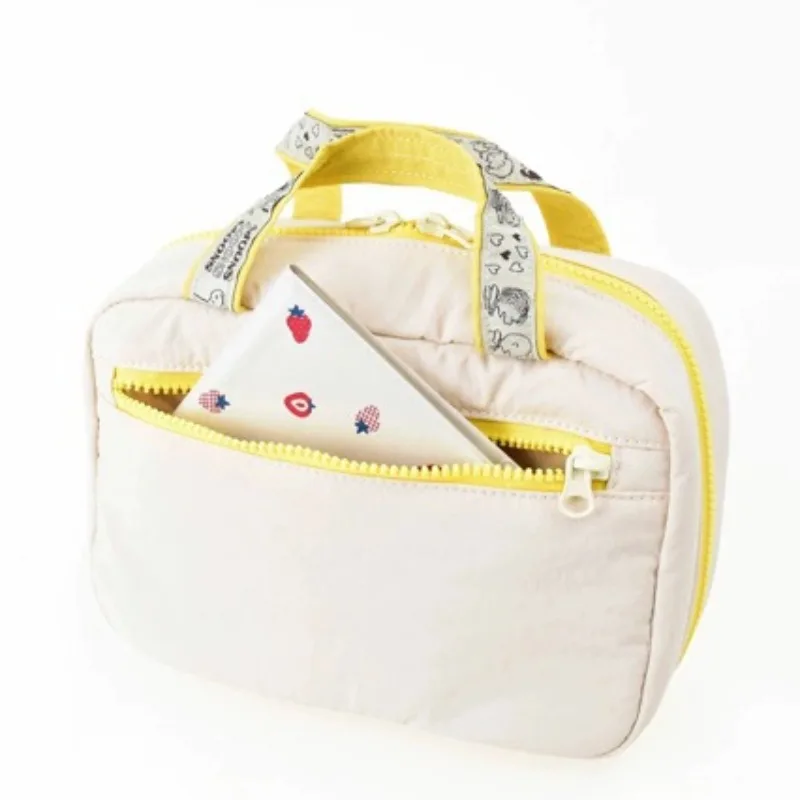New Snoopy Makeup Bag Kawaii Japanese Cartoon Large Capacity Travel Portable Washbag Festival Exquisite Gift - view 3