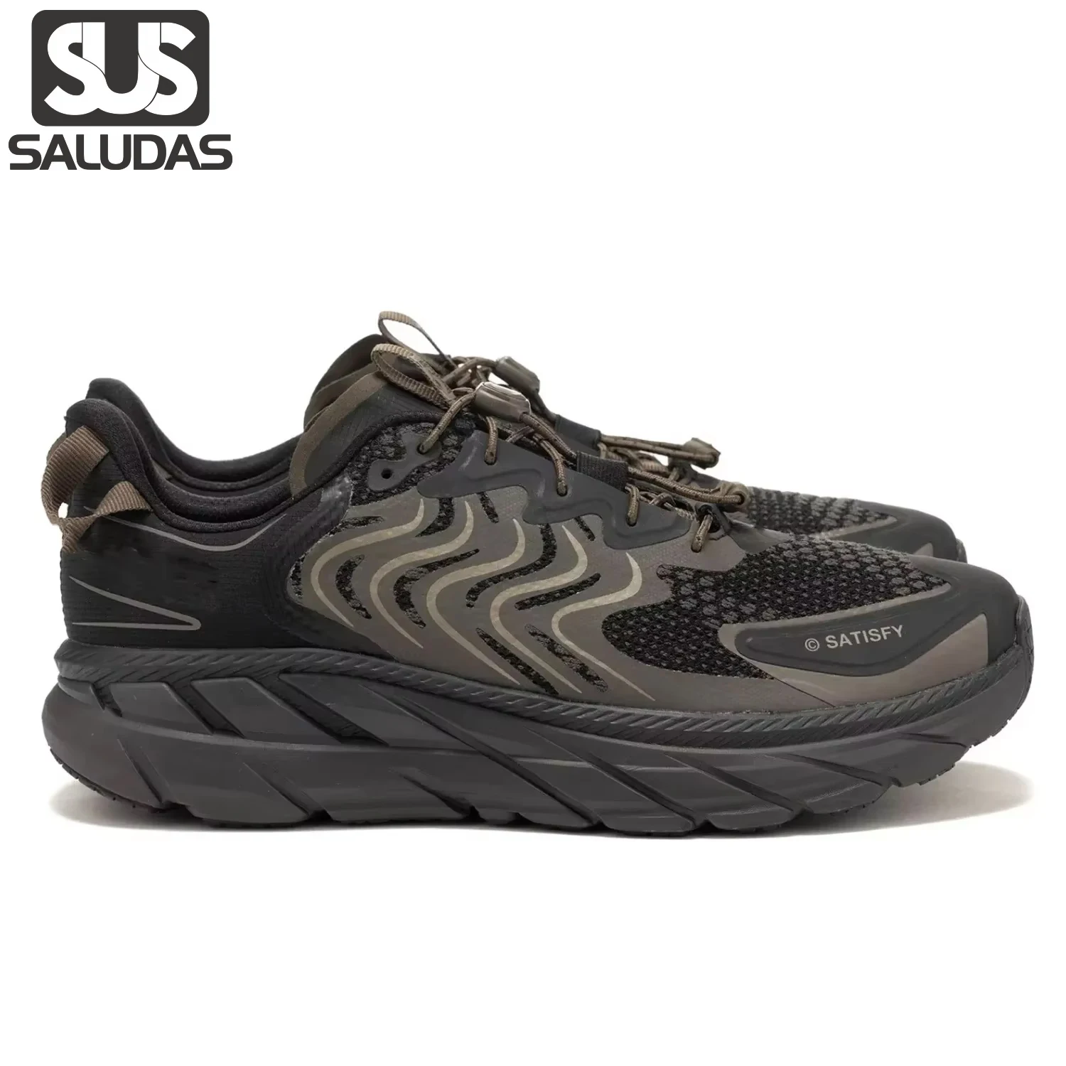 SALUDAS Original Road Running Shoes Men and Women Soft-Soled Rebound Casual Tennis Shoe Outdoor Fitness Walking Jogging Sneakers