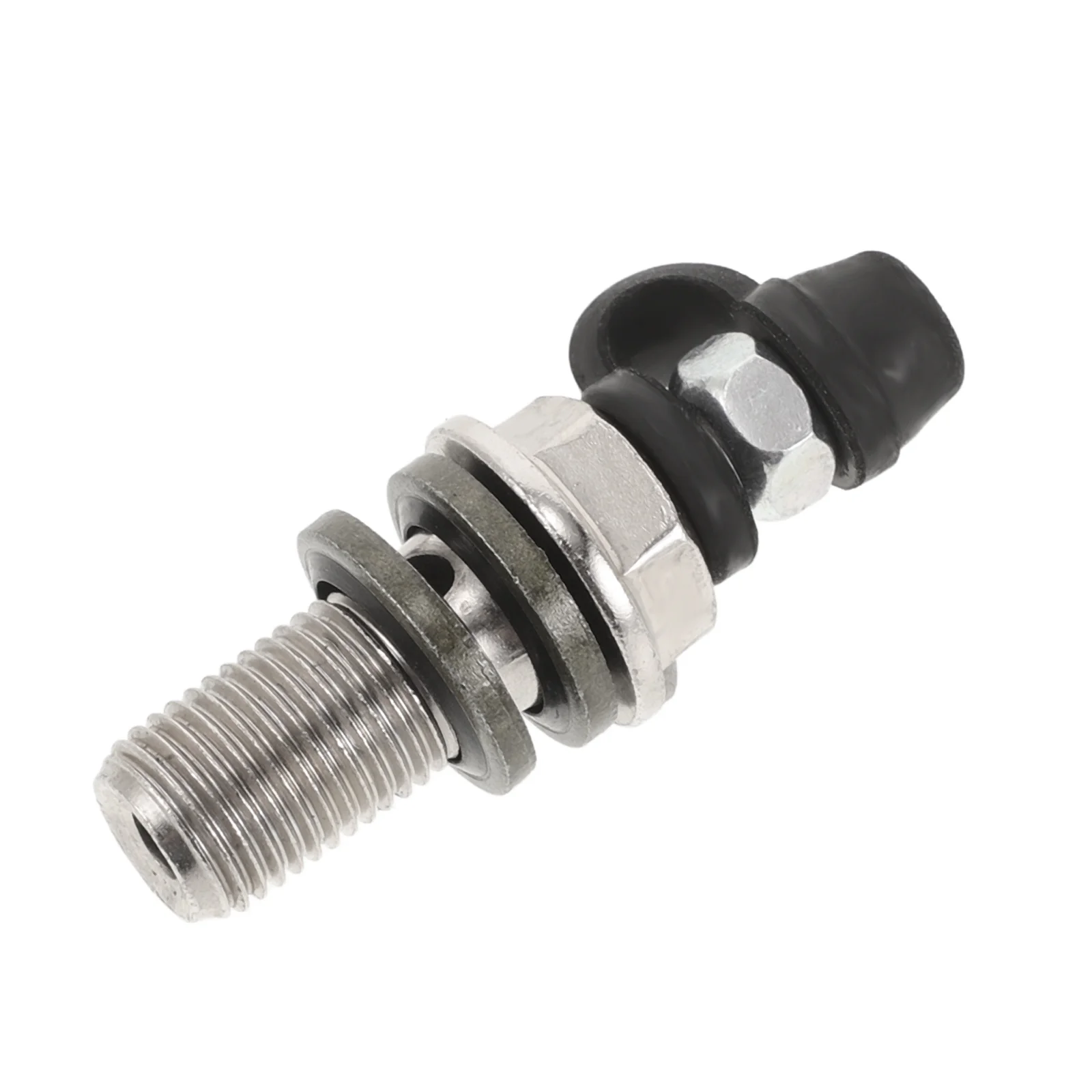 Banjo Bolt Brake Caliper Bleeder Screw Metal Cover Motorcycle Brake Valve Bleeding System Repair Part Banjo Bolt with Cap
