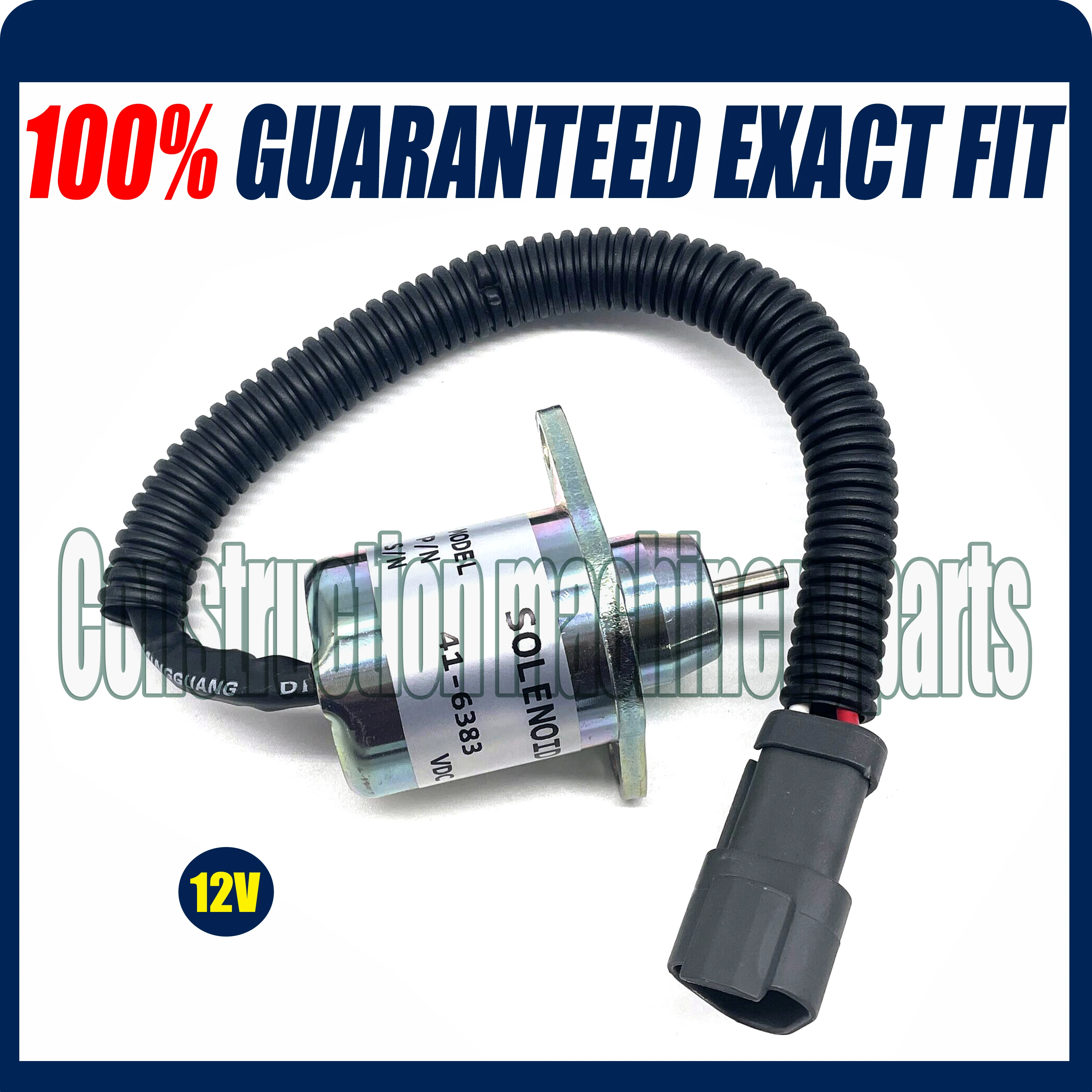 1503ES-12S5SUC11S Stop Shut Off Shutdown Solenoid for Yanmar Engine Replaces Thermo King 41-6383