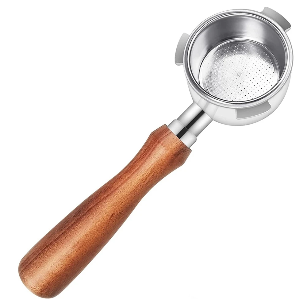 ABBK-51Mm Bottomless Portafilter For Delonghi Coffee Machines EC680/EC685, With Filter Basket, Coffee Accessories