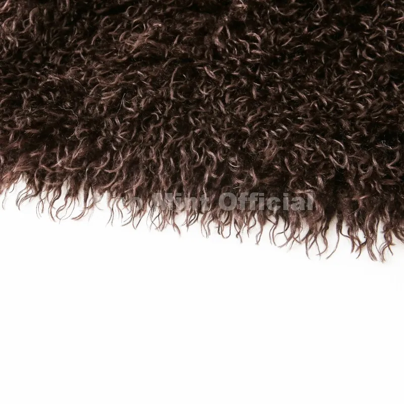 Neo Mint Winter 2025 Trend Burgundy Obsession Long Faux Mongolia Sheep Fur Jacket Coat Women Chic Lapel Collar Fluffy Overcoat
