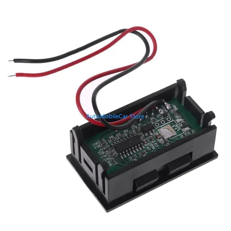 G8TE 12V Car Acid Battery Capacity Voltmeter Power Tester with Switch Easy to Install