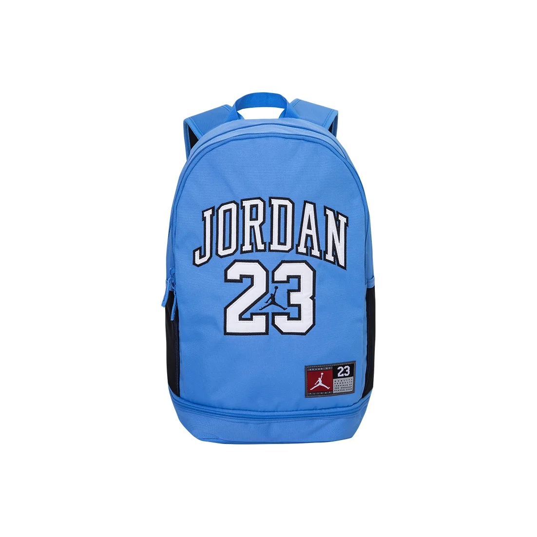 Sac à dos Jordan en polyester unisexe bleu Carolina/rouge Bull/noir