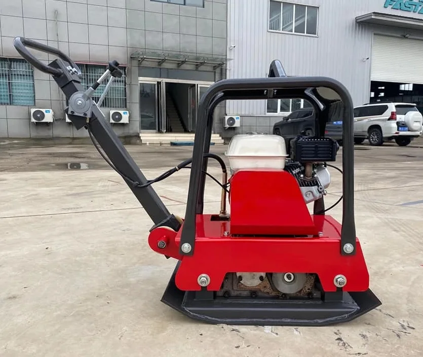 Factory Direct Plate Compactor Vibratory Tamping Rammer Gasoline Engine for 5.5hp Reversible Plate Compactor