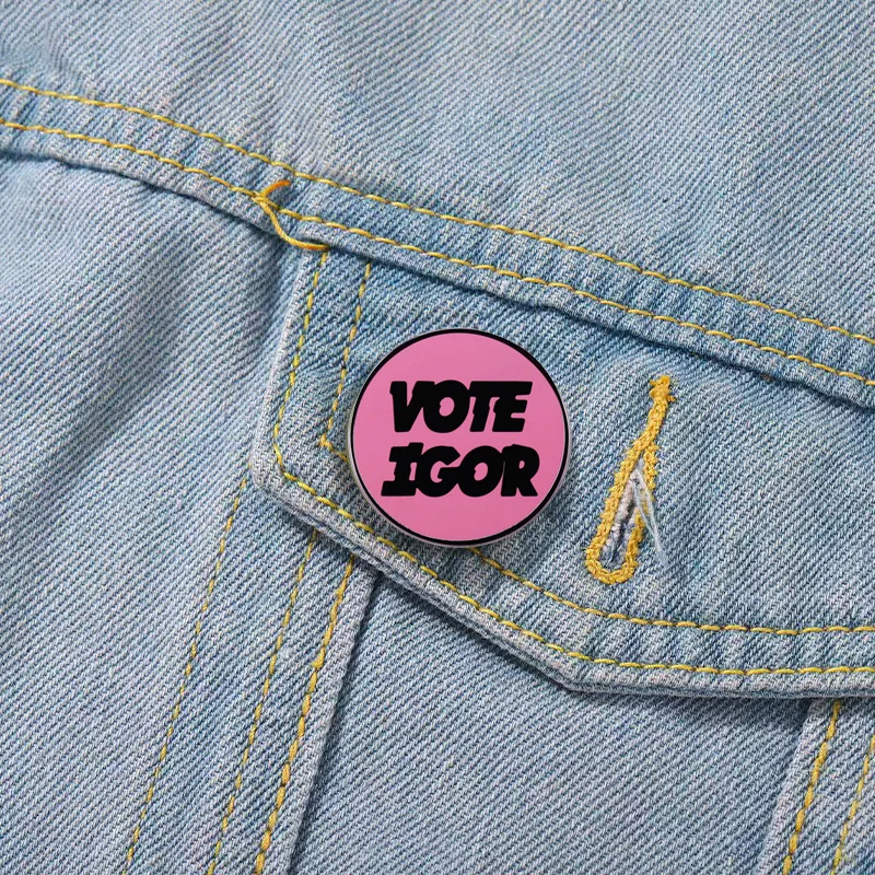 Rap AlbumTyler The Creator Vote Igor Enamel Pins Rock Band Badges Lapel Pins Fan Jewelry Gifts Clothes Bags Accessories
