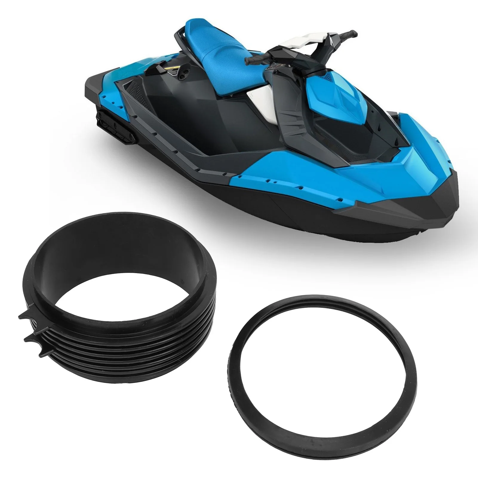 

267000813 Wear Ring Impeller Jet Pump Seal 267000617 Replacement for Sea‑Doo GTI‑GTR‑GTS GTS 90 SPARK