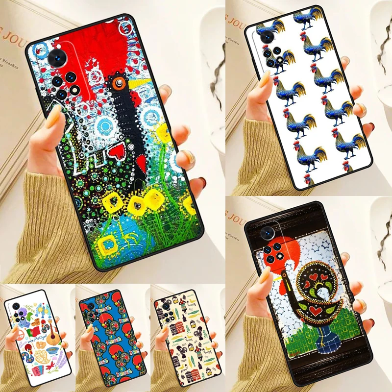 Viva Portugal Portuguese Symbols Case For Samsung Galaxy S24 Plus S23 S20 S21FE Lite S22 Ultra Note 20 S8 S9 S10 Phone Coque