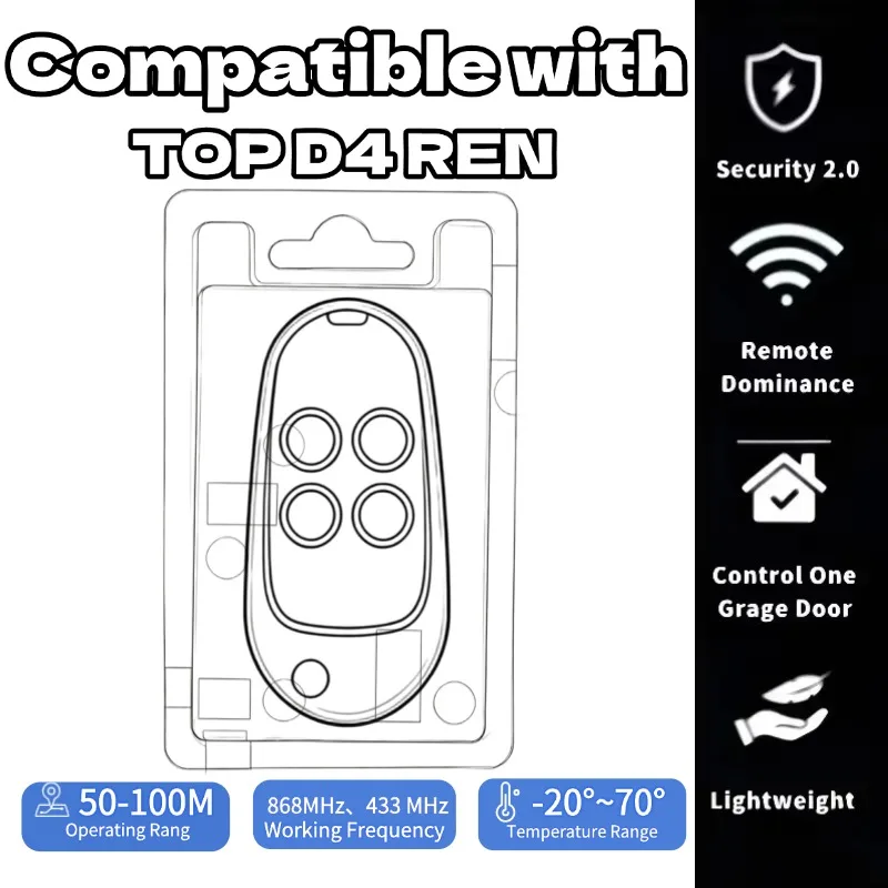 compatible-con-el-controlador-de-apertura-de-puerta-de-garaje-came-remote-topd4ren-806ts‑0290-d2ren-43392‑86835mhz
