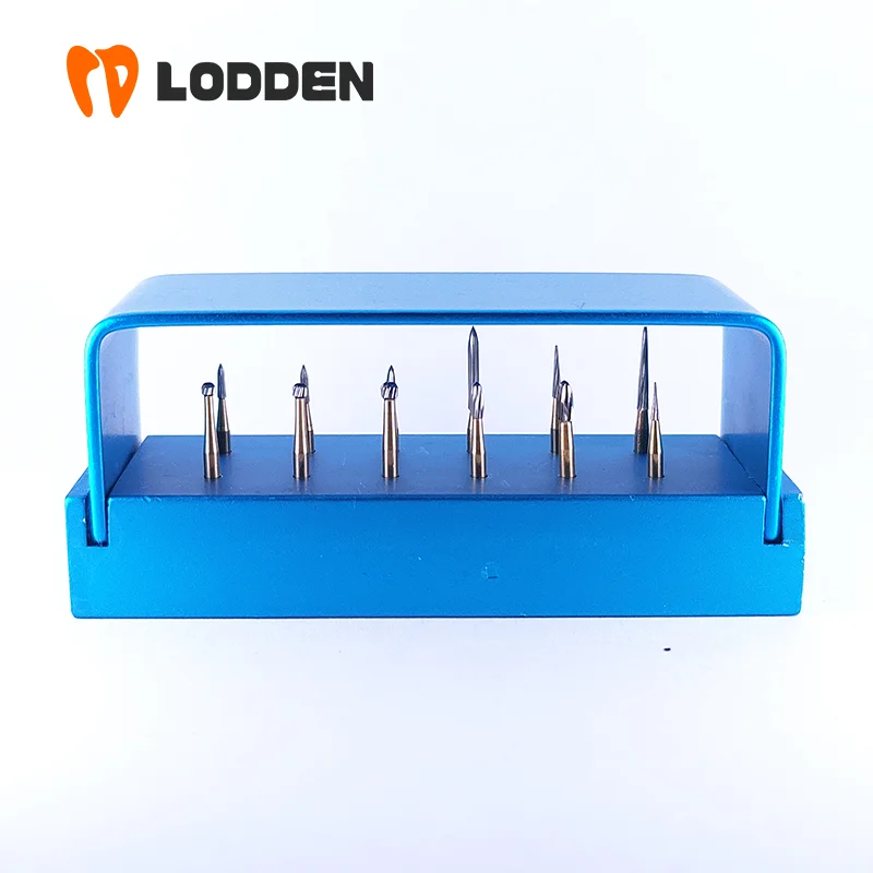 12pcs/Set Trimming& Finishing Tungsten Carbide Burs FG KIT 6003A Denstistry Tools for Composite Ceramics Metal Natural Teeth