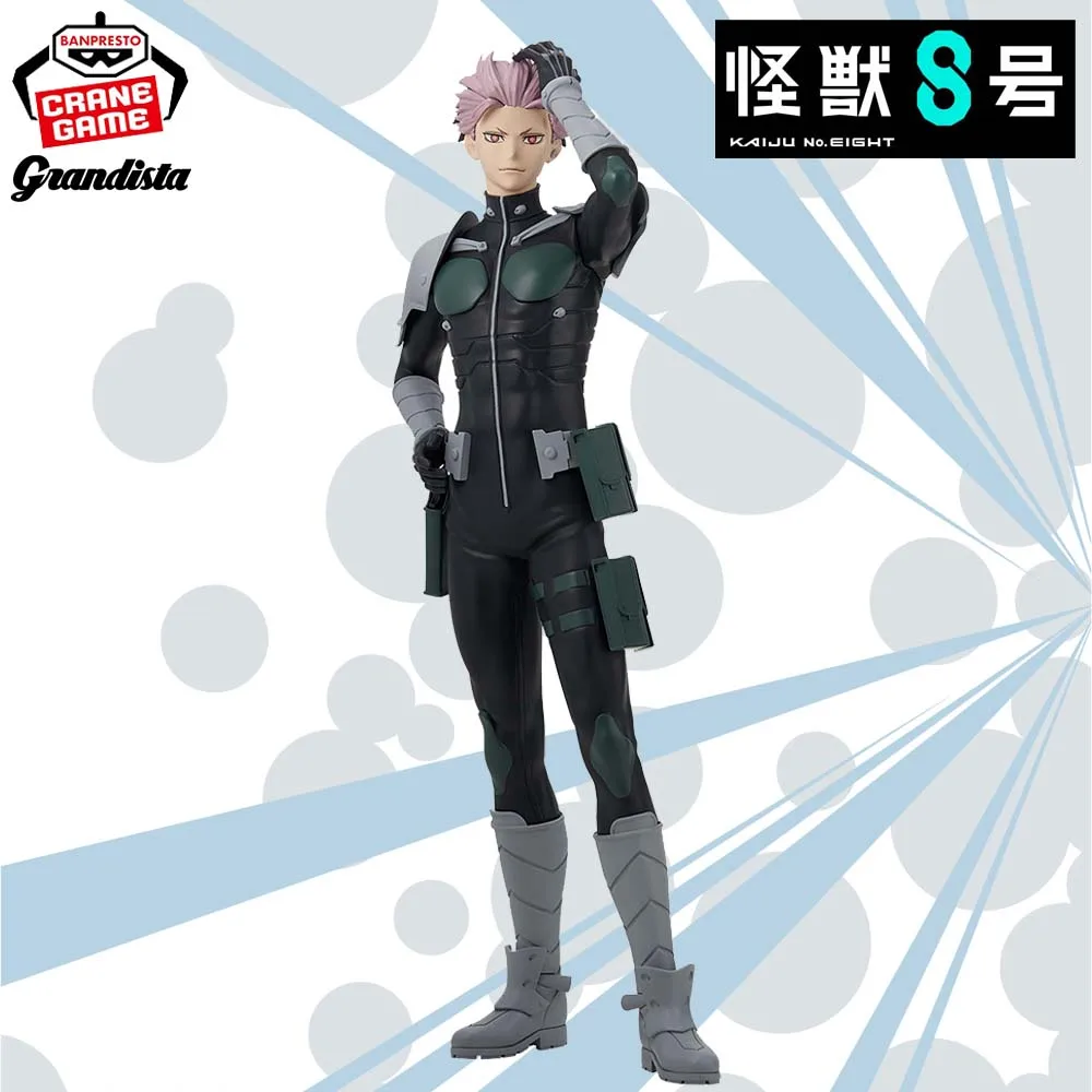 

Officially Licensed BANPRESTO Grandista Narumi Figure Anime Model Kaiju No 8 Figure Genuine Toy