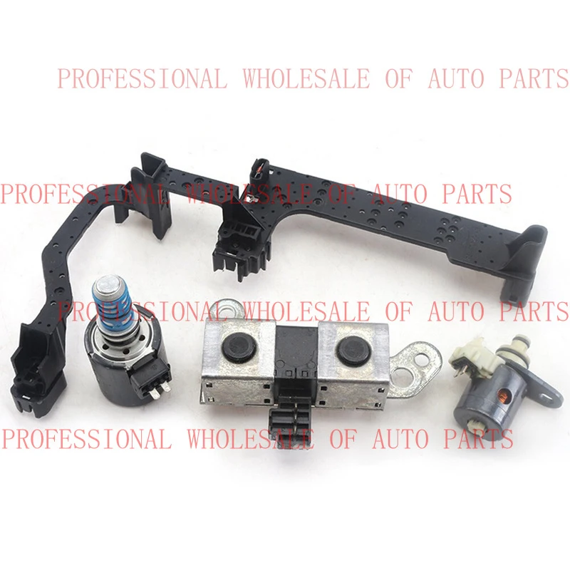 V+ Set of 4 For Ford 1998-04 Transmission Solenoid Set Includes Harness AODE 4R70W