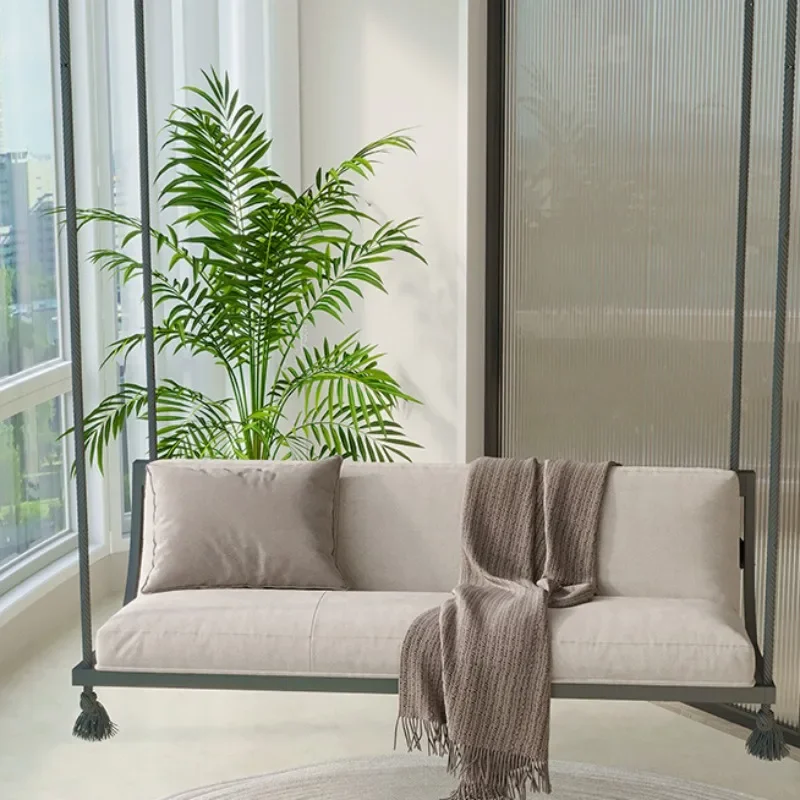 

Swing Board Chaise Lounge Terrace Furniture for the Balcony Garden Chair Outdoor Full Set Suspended Outside Chairs Patio Swings
