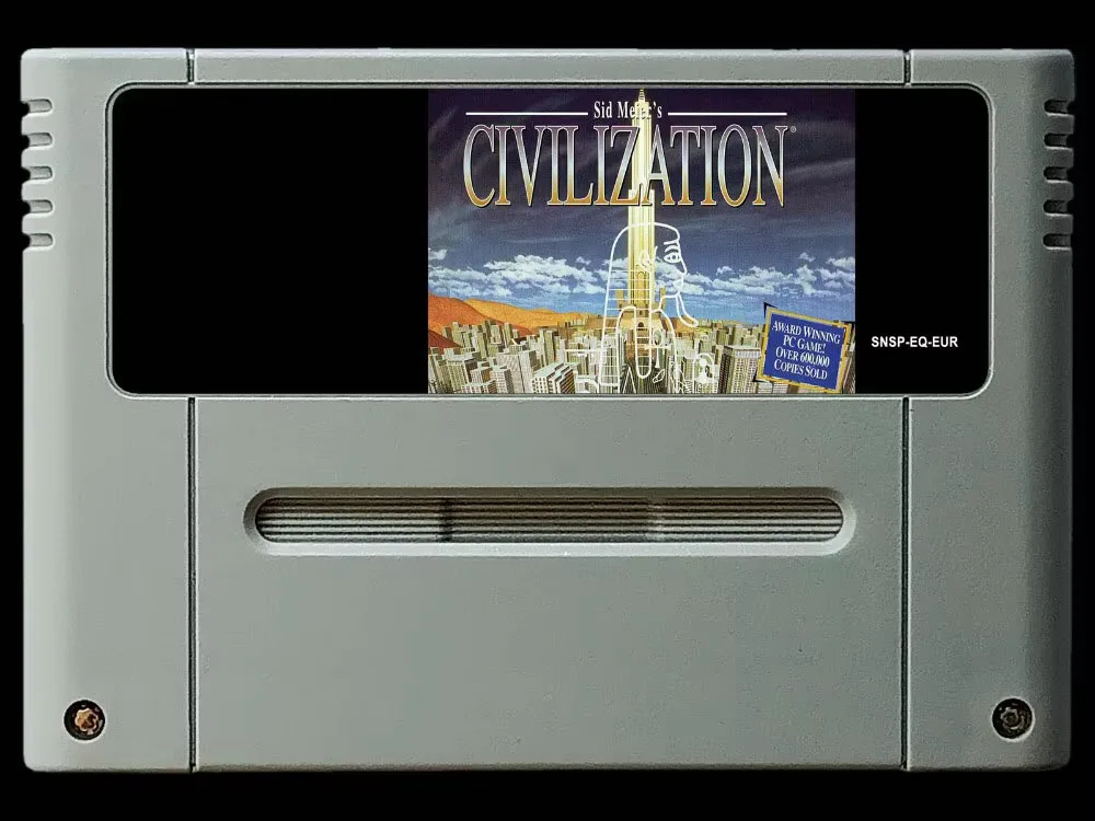 

16Bit Games ** Sid Meier's Civilization ( PAL EUR Version!! )