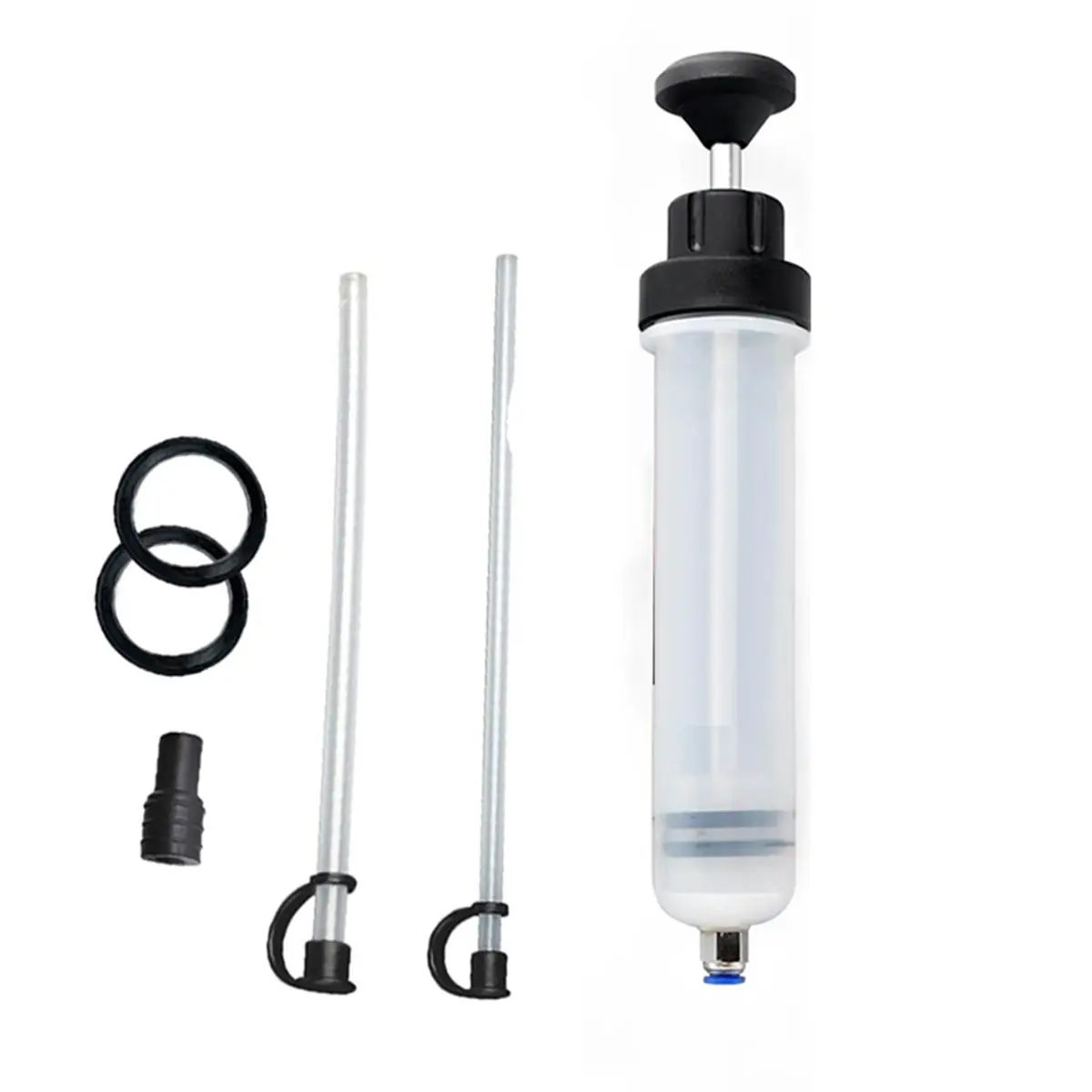 DT57 LATEST MODEL Automotive Fluid Extractor Pump, 200 Cc Oil Extractor Pump with Hose, Sealed Upgraded Oil Change Pump,