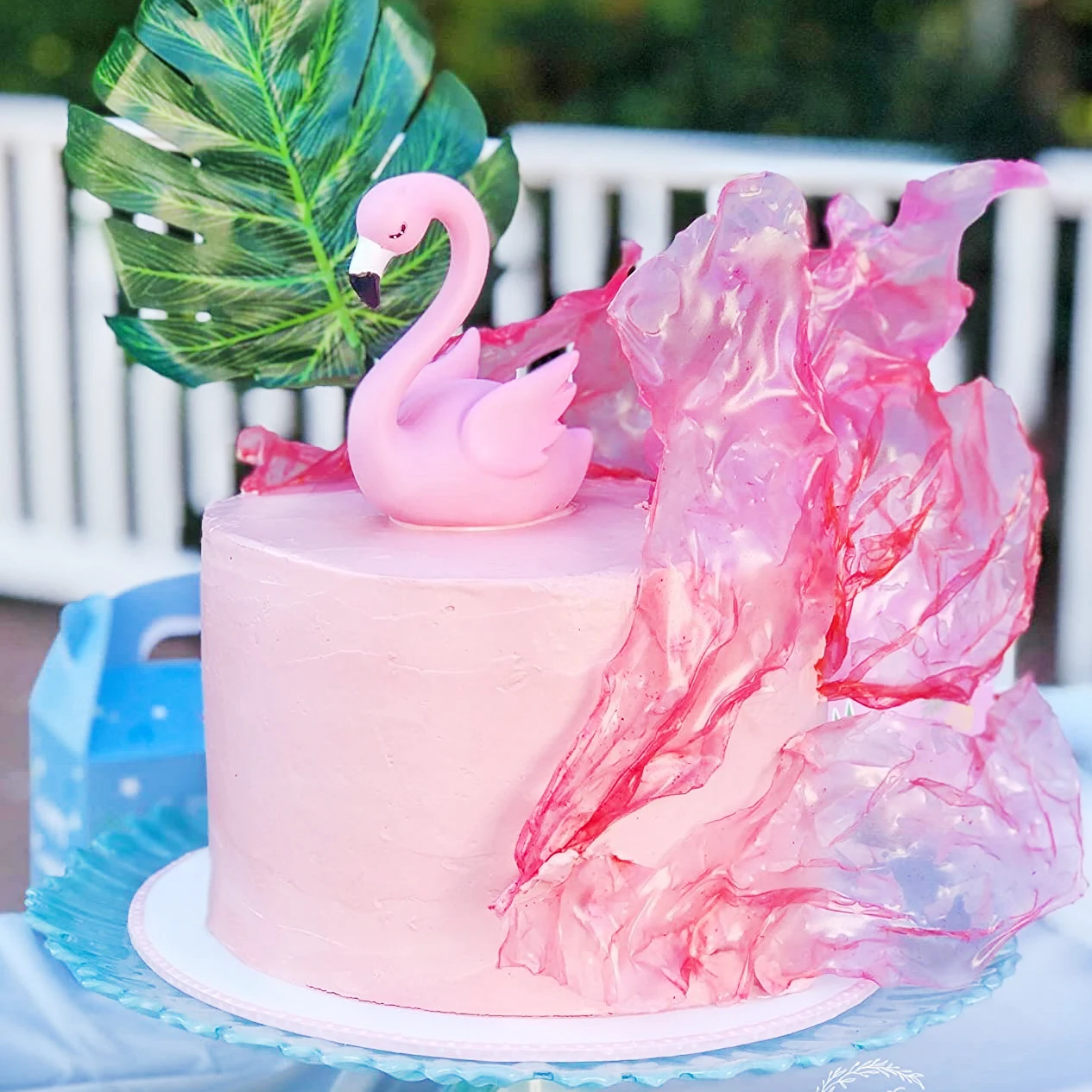 Flamingo Cake Decoration Pink Flamingo Resin Statue DIY Cake Toppers for Birthday Flamingo Party decor Bridal Wedding Ornament