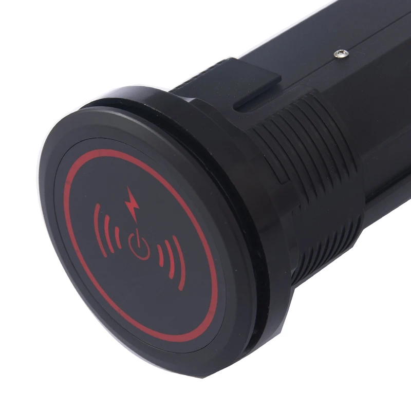 Tabletop Power Plug Socket Pop-Up Aluminum Design Plug Standards Intelligent Motorized Electric Pop up Socket