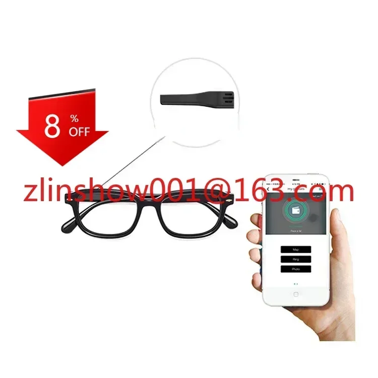 G mini smart bluetooth glasses locator key finder wireless remote BLE 4.0/5.0 glasses tracker with App