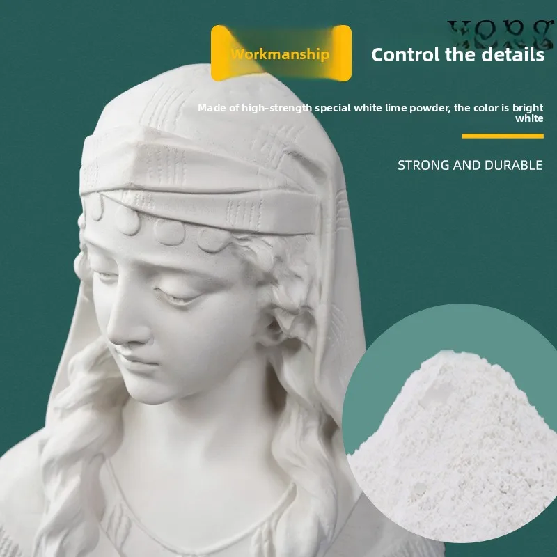 Yjq art plaster figure avatar Roman girl sketch plaster statue still life sketch art equipment