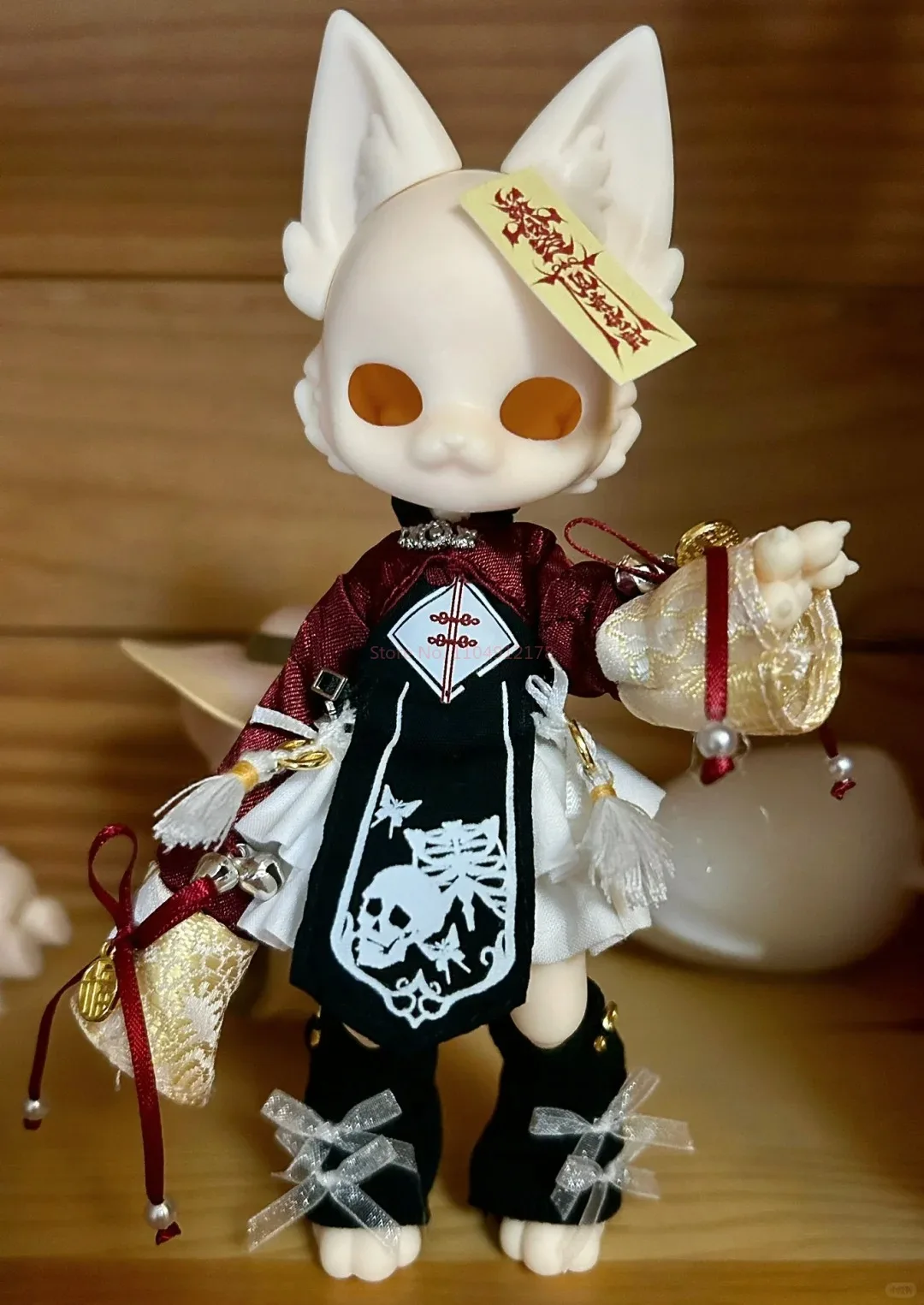 الأصلي Tinguin 1/12 هريرة الوحش الجسم Bjd عارية دمية سيامي القط المنقولة الجسم نموذج Ob11 سطح المكتب الديكور اللعب هدايا عيد الميلاد