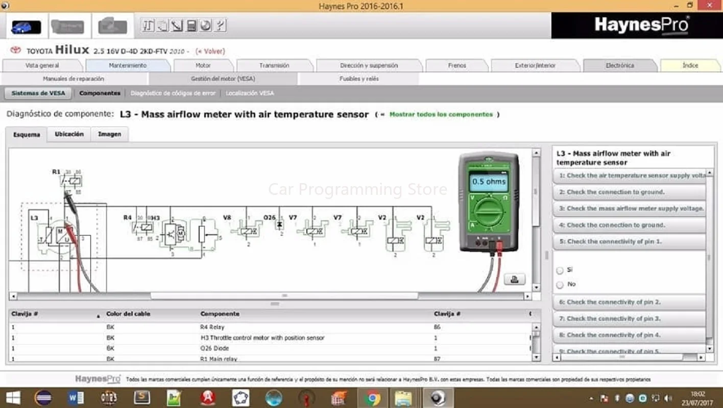 HAYNES PRO 2015 ซอฟต์แวร์ซ่อมรถยนต์ ซอฟต์แวร์ข้อมูลทางเทคนิค แผนภาพทางไฟฟ้า (️ ‌ อ่าน ‌ ดี ‌ อี ‌ เอส ‌ ซี ‌ อาร์ ‌ ฉัน ‌ ป. ‌ ต ‌ ฉัน ‌ โอ ‌ เอ็น ‌ ️) ชิฟรี