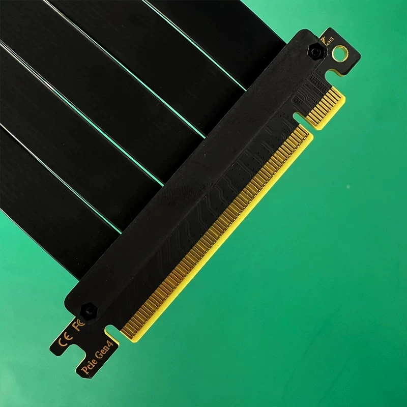 

Полноскоростной 4,0 PCI-E X16 Riser-кабель Удлинитель видеокарты PCI Express Экранированный удлинитель без потерь Antijam GPU 150 мм 200 мм