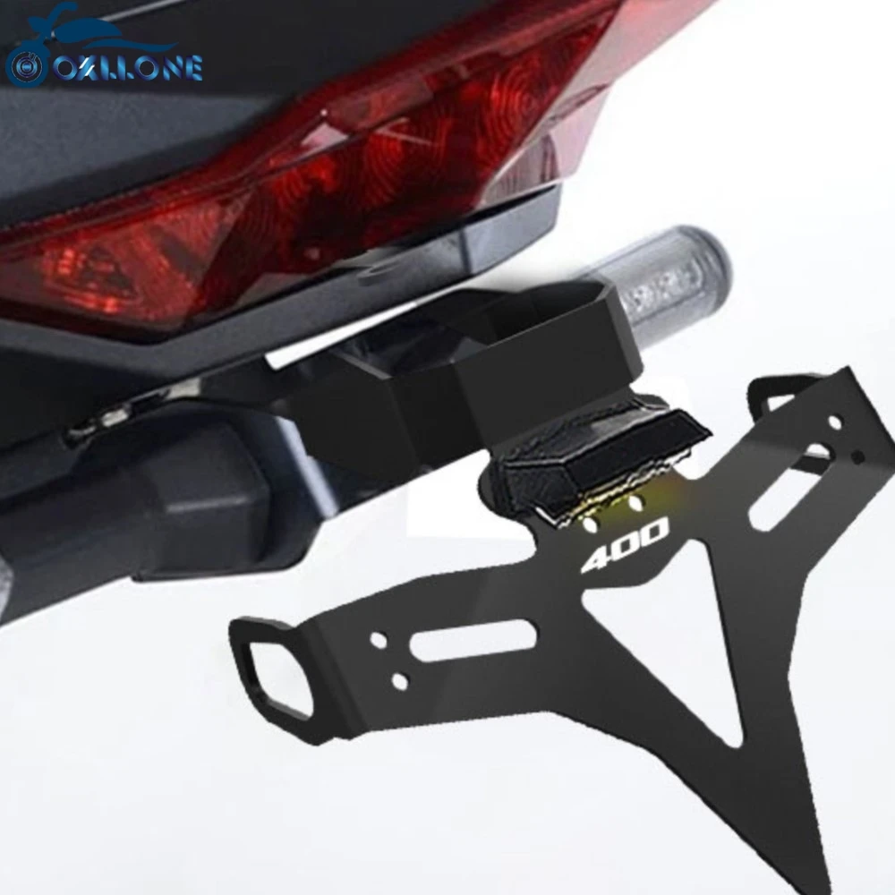 

For Kawasaki Z500 Z400 Ninja 500 400 Motorcycle Rear Tail Tidy Fender Eliminator Kit License Plate Holder Bracket 2024-2025-2026