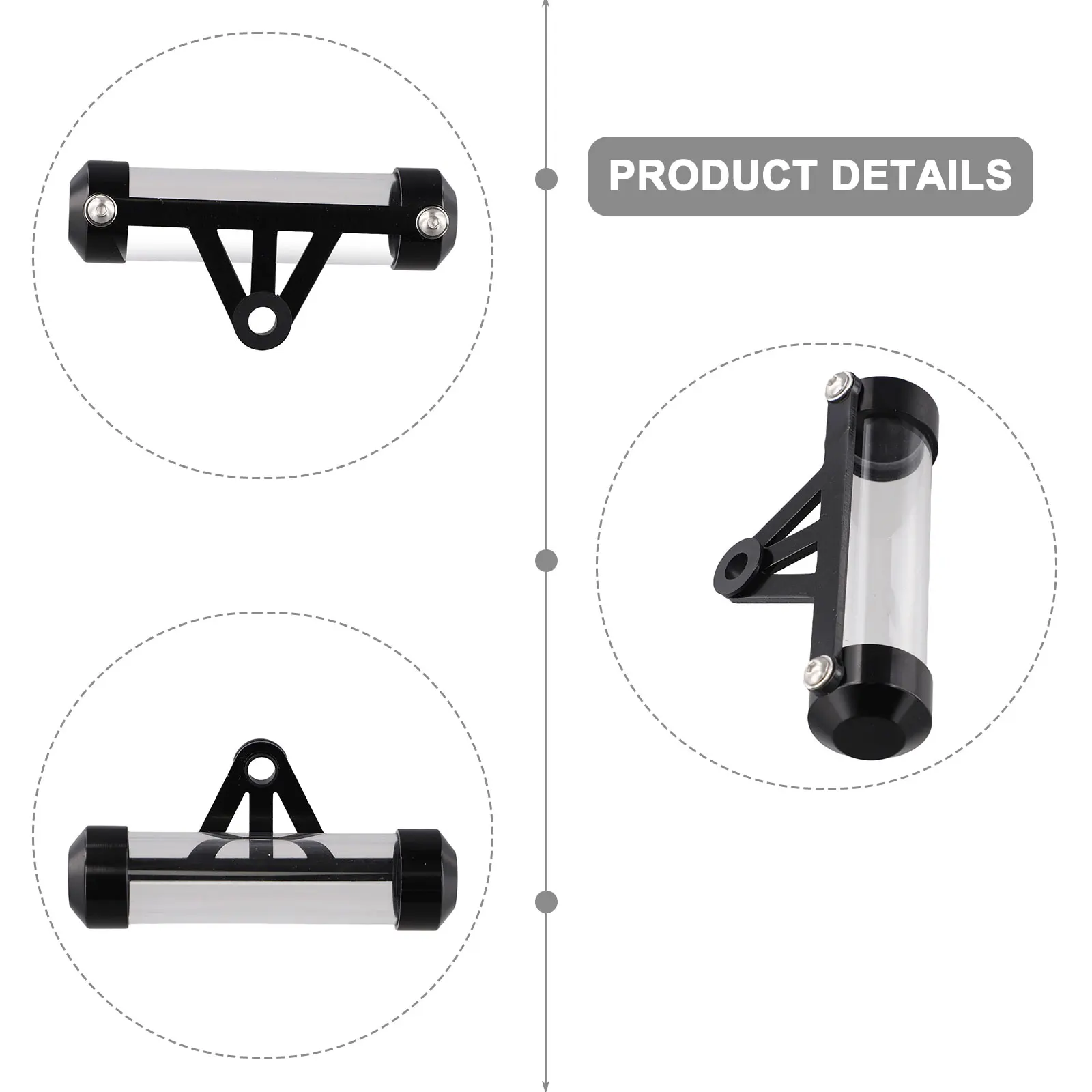 Fitment Motorcycle Aluminium Construction Detachable Features Secure Screw Ends Aluminium Construction Package Content