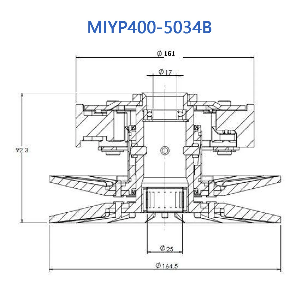 Moto CVT Frizione Posteriore Puleggia Assy 5 Nidocchi YP400-5034B Per Linhai Yamaha 400 Keeway Jinlang Feishen Scooter ATV Accessori