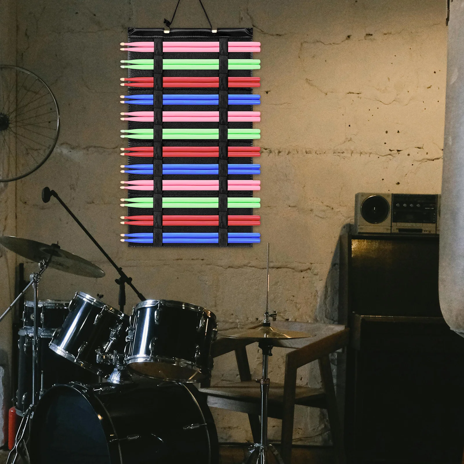 

Drumstick Hanging Stand Holder Display Hanger Show Wood Sticks Organizer Rack Hand