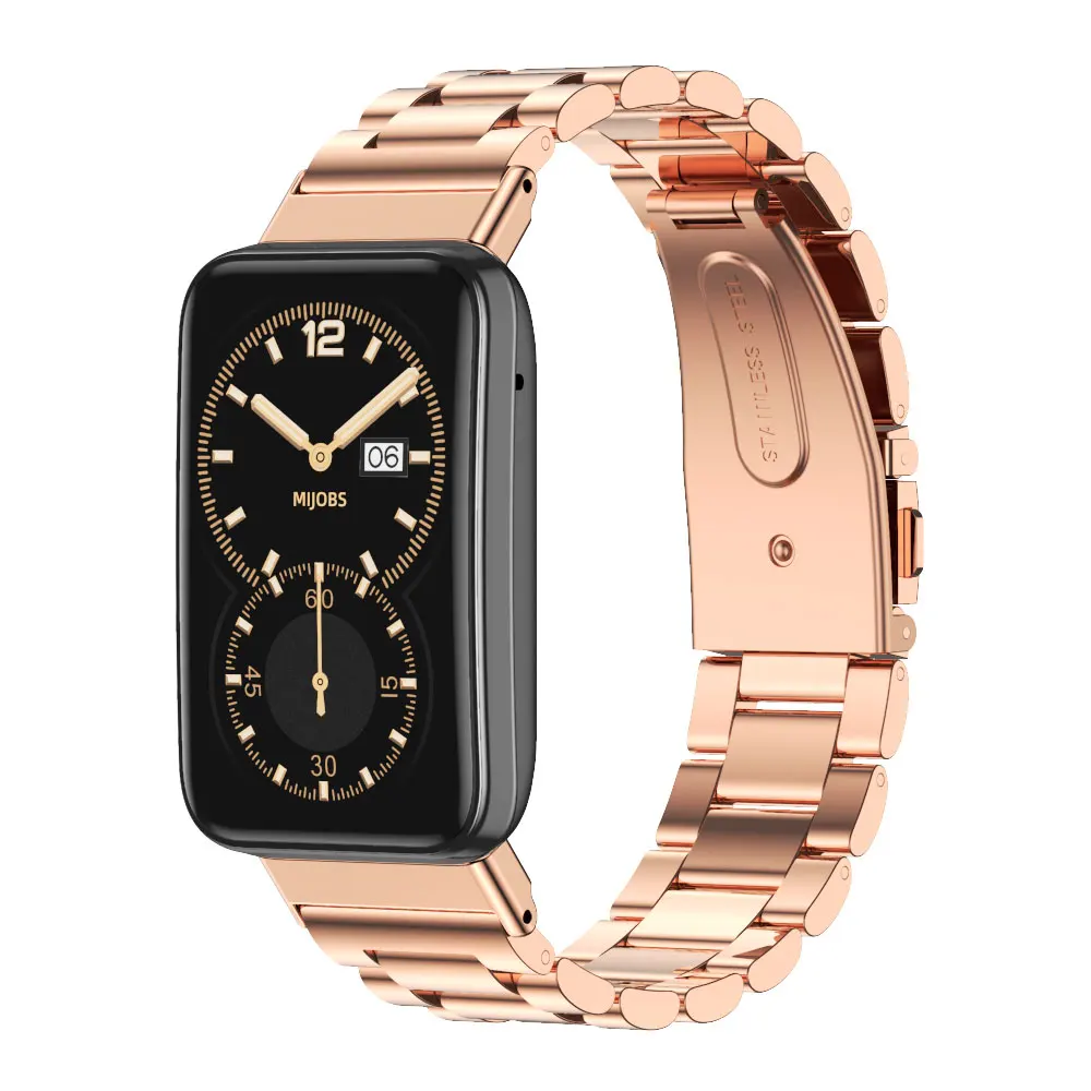 สายสำหรับ Xiaomi Mi band 7 Pro สายรัดข้อมืออัจฉริยะสายรัดข้อมือโลหะ Mi band 7 Pro สายนาฬิกา Correa miband 7 Pro อุปกรณ์เสริม