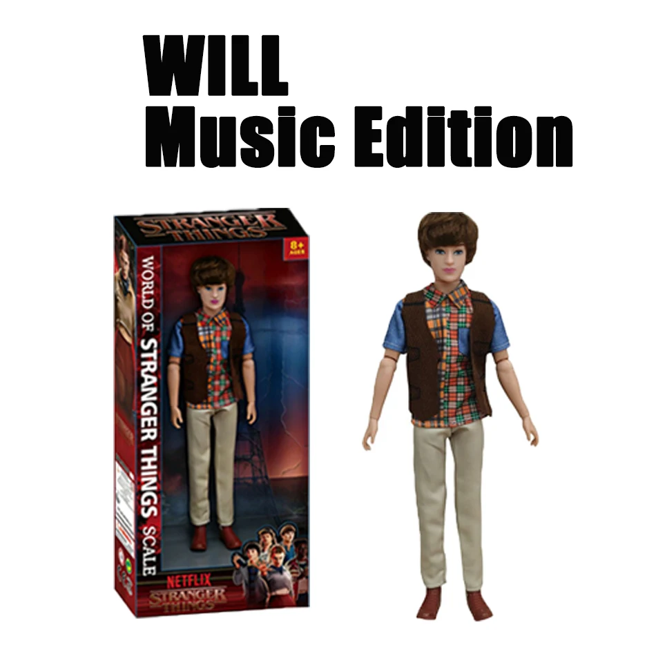 Kolekcja lalek z serialu Stranger Things - Edycja Muzyczna i Klasyczne Stroje - Zestaw Prezentowy dla Fanów