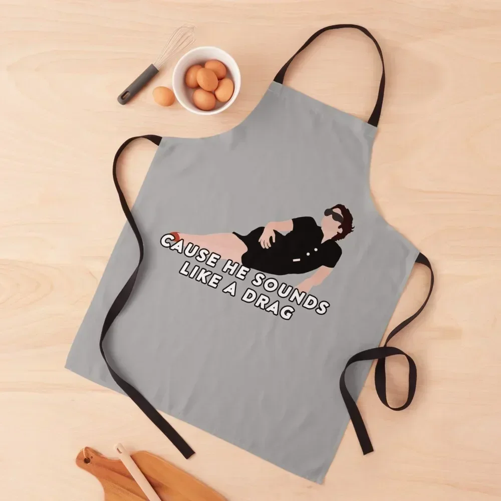 

cause he sounds like a drag Apron Kitchen For Women Woman Kitchen Kitchens Woman Kitchens Men Apron