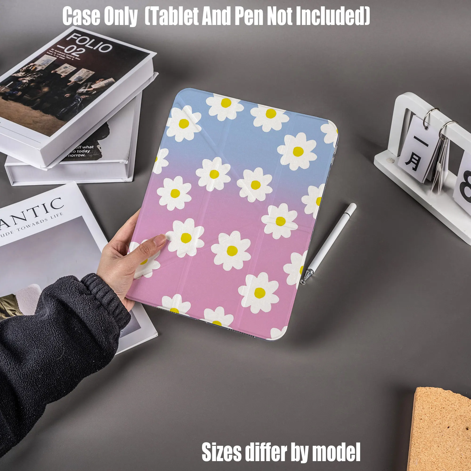 Slim Fit Premium TPU Tablet Cover, Shockproof Durable Lightweight Protective Case for iPad Samsung Huawei Honor Redmi Xiaomi