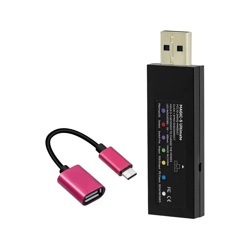 -A20Z Per adattatore USB Magic-S Ultimate per PS5/Switch/Macos/Windows per convertitore gamepad serie/Logitech