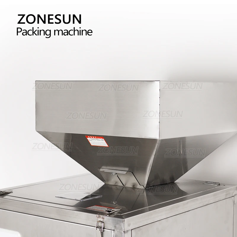 ZONESU Automatic Quantitative Filling Machine Tea Coffee Bean Packing Machine Automatic Weighing Machine Powder & Granule Filler