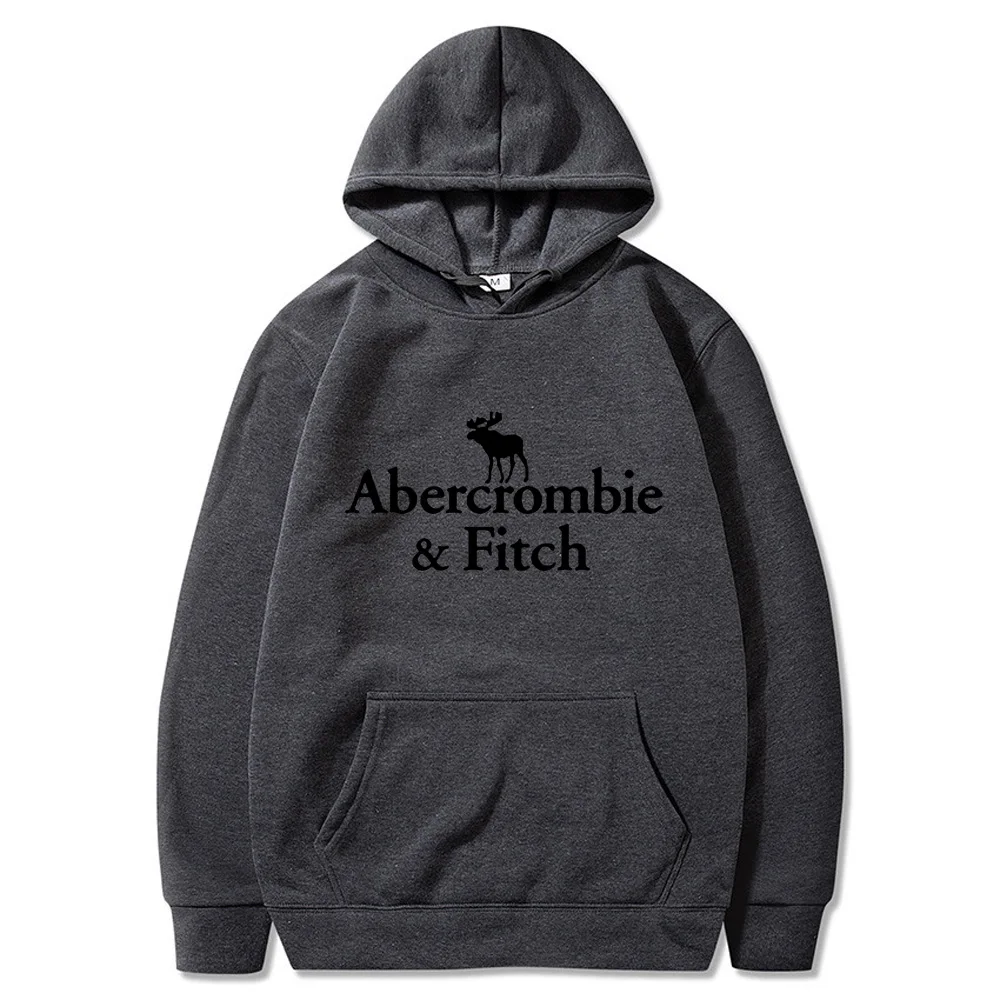 Abercrombie Fitch Top High Quality Streetwear Casual Pullovers Long Sleeve Hoodies Jogging Men Women Sweatshirts Fashion Daily