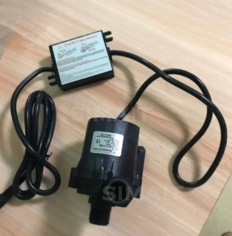 

DC50E-24150A 24V Brushless DC Pump | 15m/1560L/H, 100℃ Med-Circulation, Adjustable Speed, Water Cooling