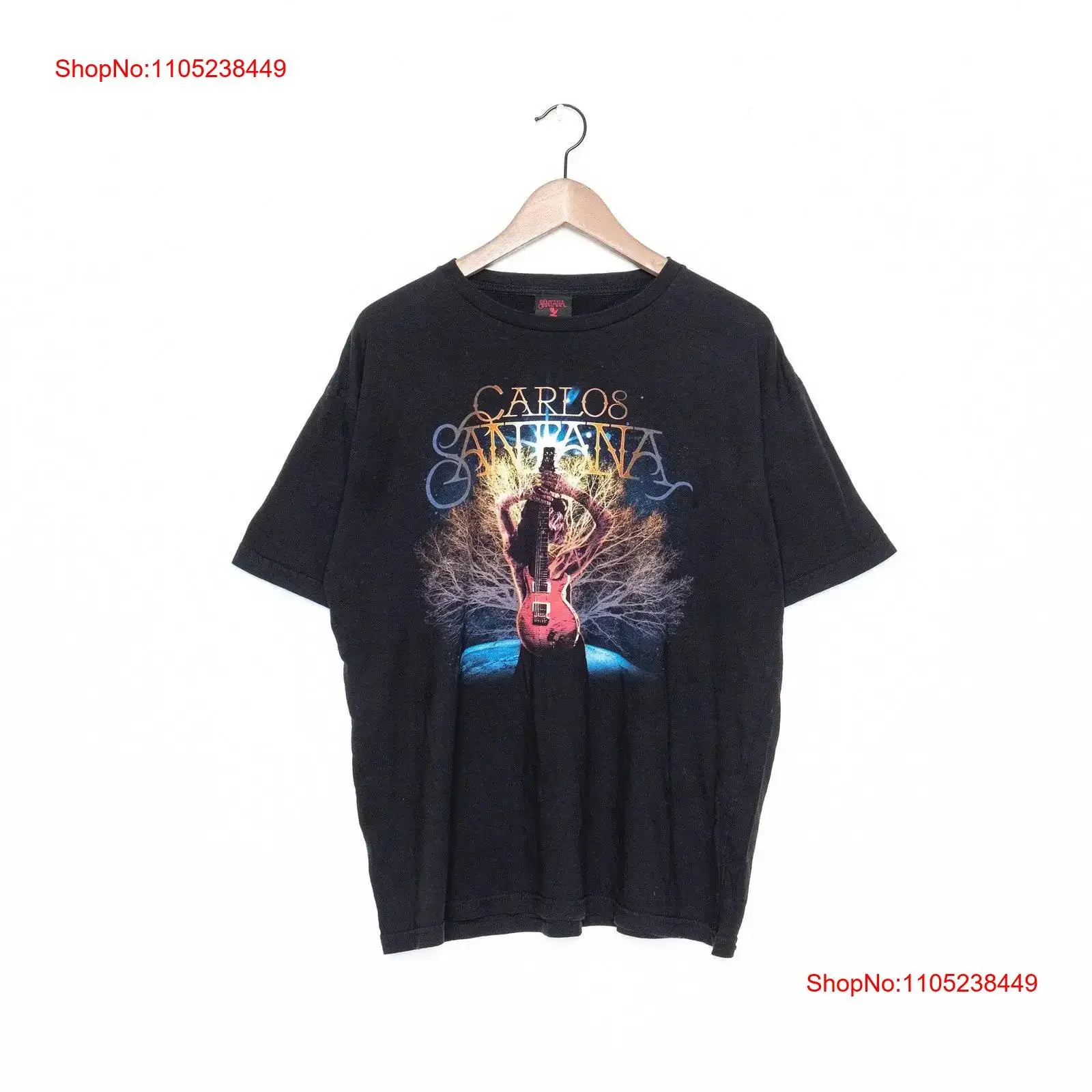 SANTANA BAND TEE Rock Music T Shirt Aesthetic Soft Cotton Vintage Funny Summer Adult Bl vintage Washed Unisex streetwear