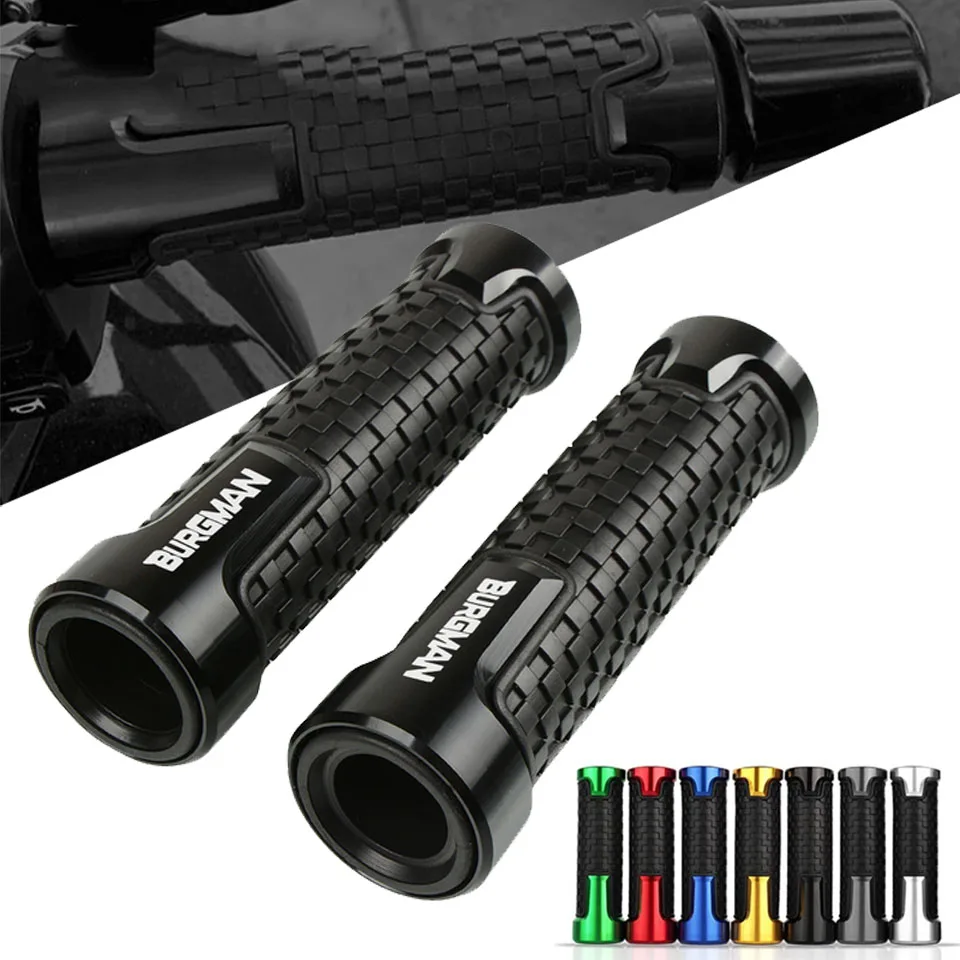 For SUZUKI BURGMAN 650 400 125 200 250 AN650 AN400 AN125 AN200 Handlebar Grips Motorcycle Handle Grip Handlebar Grips cover