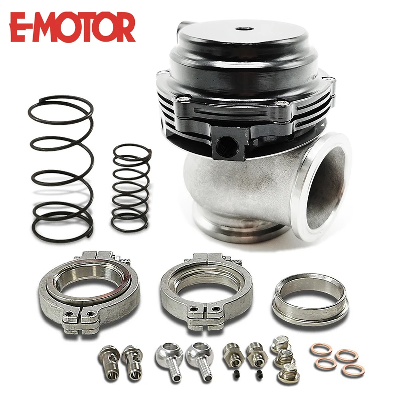 

Water cooler wastegate 44mm V-Band External Turbo MVR44 V44 Wastegate performance with 17psi 14psi 7psi springs