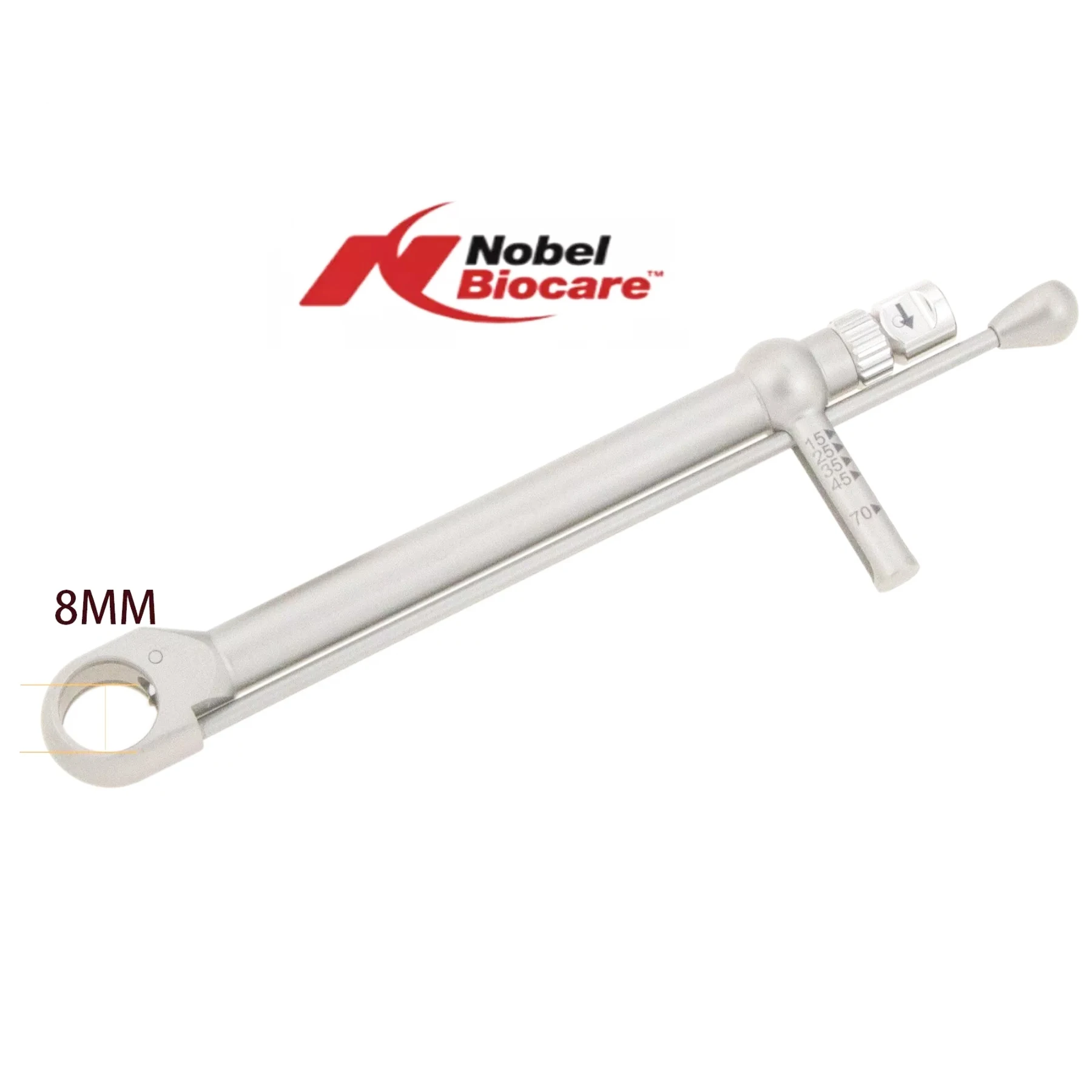 

Совместимый ручной динамометрический ключ для зубных имплантатов Nobel Biocare, хирургический протез 15-70Ncm