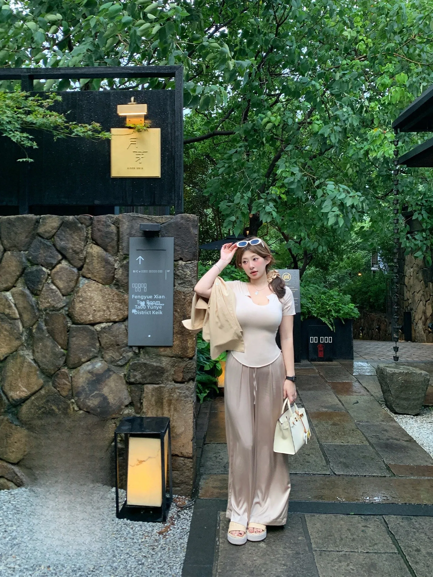 

Zhou Bai Zi Summer Thin High Waist Loose Comfortable Old Money Sle Pants Women's Casual Straight Leg Trousers Commute Faion