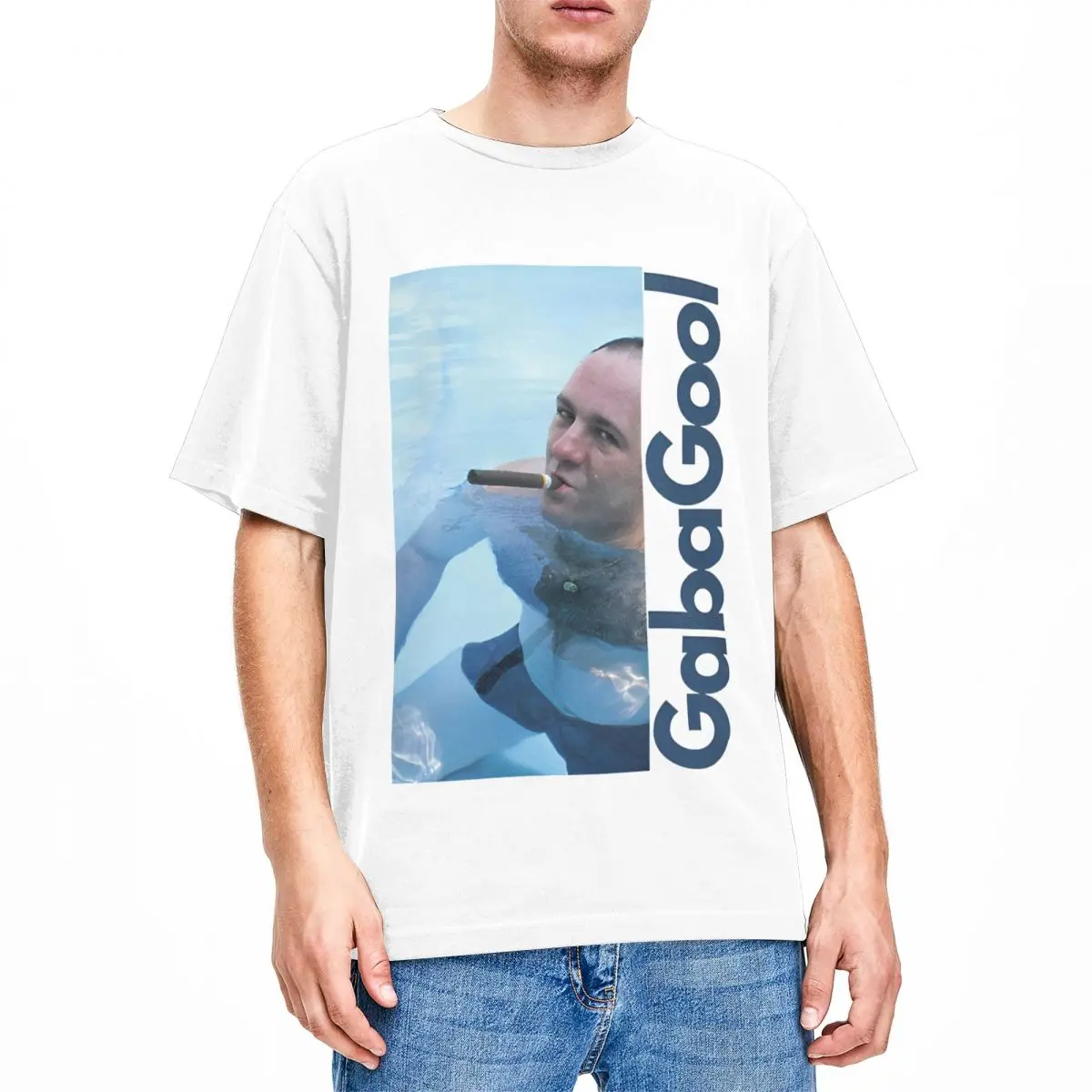 Gabagool Tony Soprano Stuff T-Shirt Men Women Vintage TV Series Film Pure Cotton Tee Shirt Round Collar Short Sleeve Gift Idea