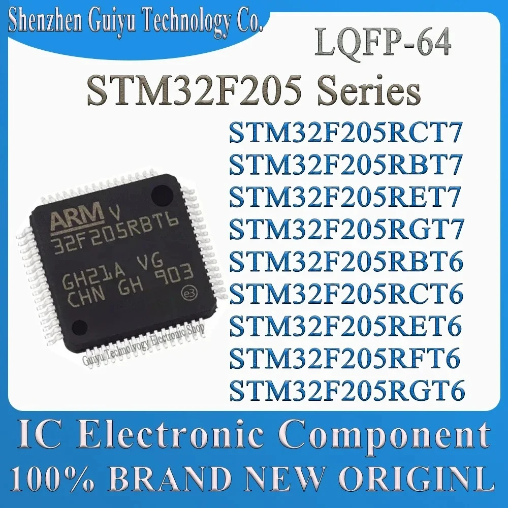 

STM32F205RCT7 STM32F205RBT7 STM32F205RET7 STM32F205RGT7 STM32F205RBT6 STM32F205RCT6 STM32F205RET6 STM32F205RFT6 STM32F205RGT6 IC