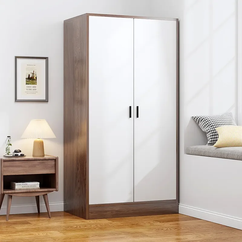 Modern Simple Light Luxury Small Wardrobe for Bedroom Home Economy Storage Cabinet Unit Locker for Dormitory