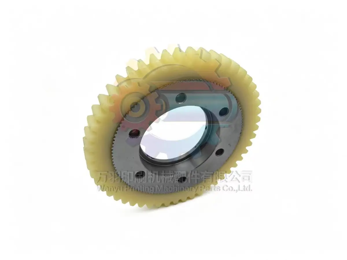 Suitable for high-quality nylon transmission gear for water rollers of KBA 105 printing press, KBA 51 gear, KBA 51 gear