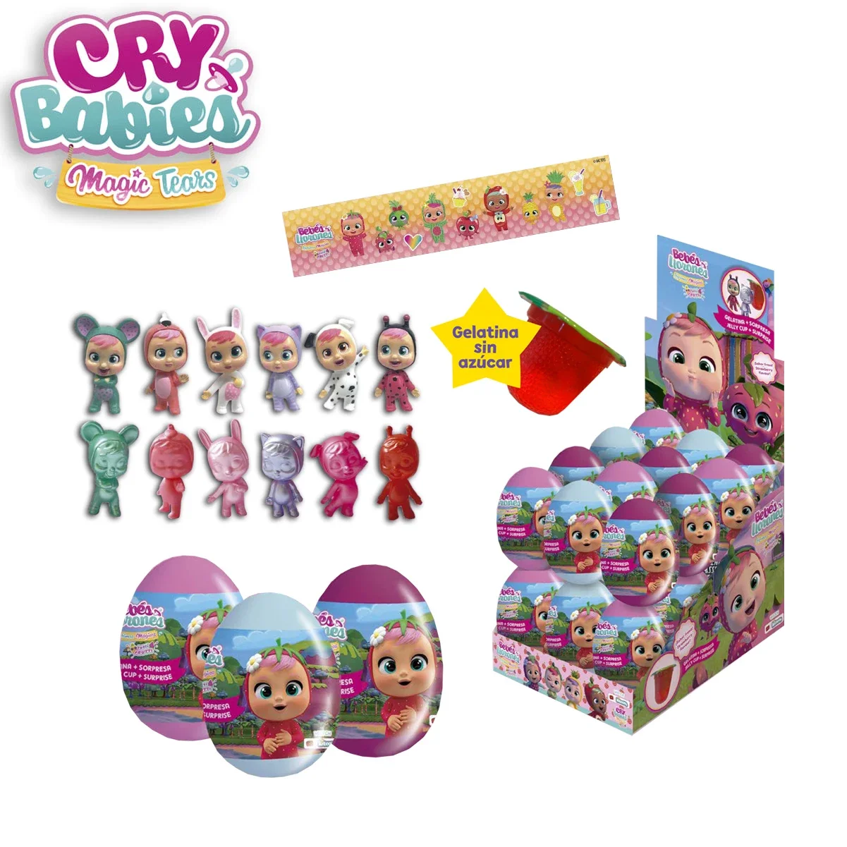 

Cry Babies Magic Tears Mystery Surprise Eggs Box Mini Baby Toys Decorative Model Ornament Girls Birthday Gifts Toys